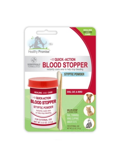 Four Paws Quick Blood Stopper Antiseptic Styptic Powder - 0.5 oz