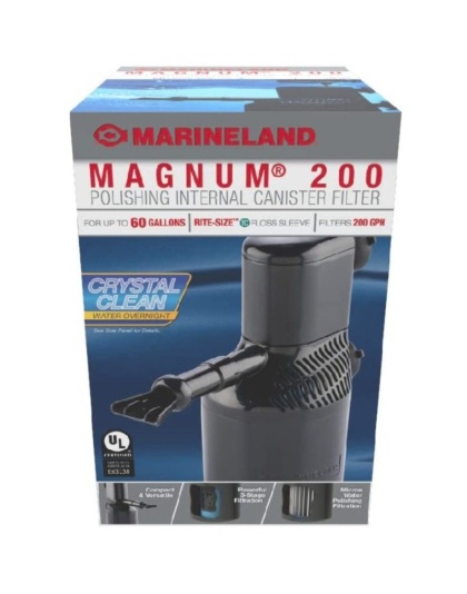Marineland Magnum Internal Polishing Filter - 200 GPH